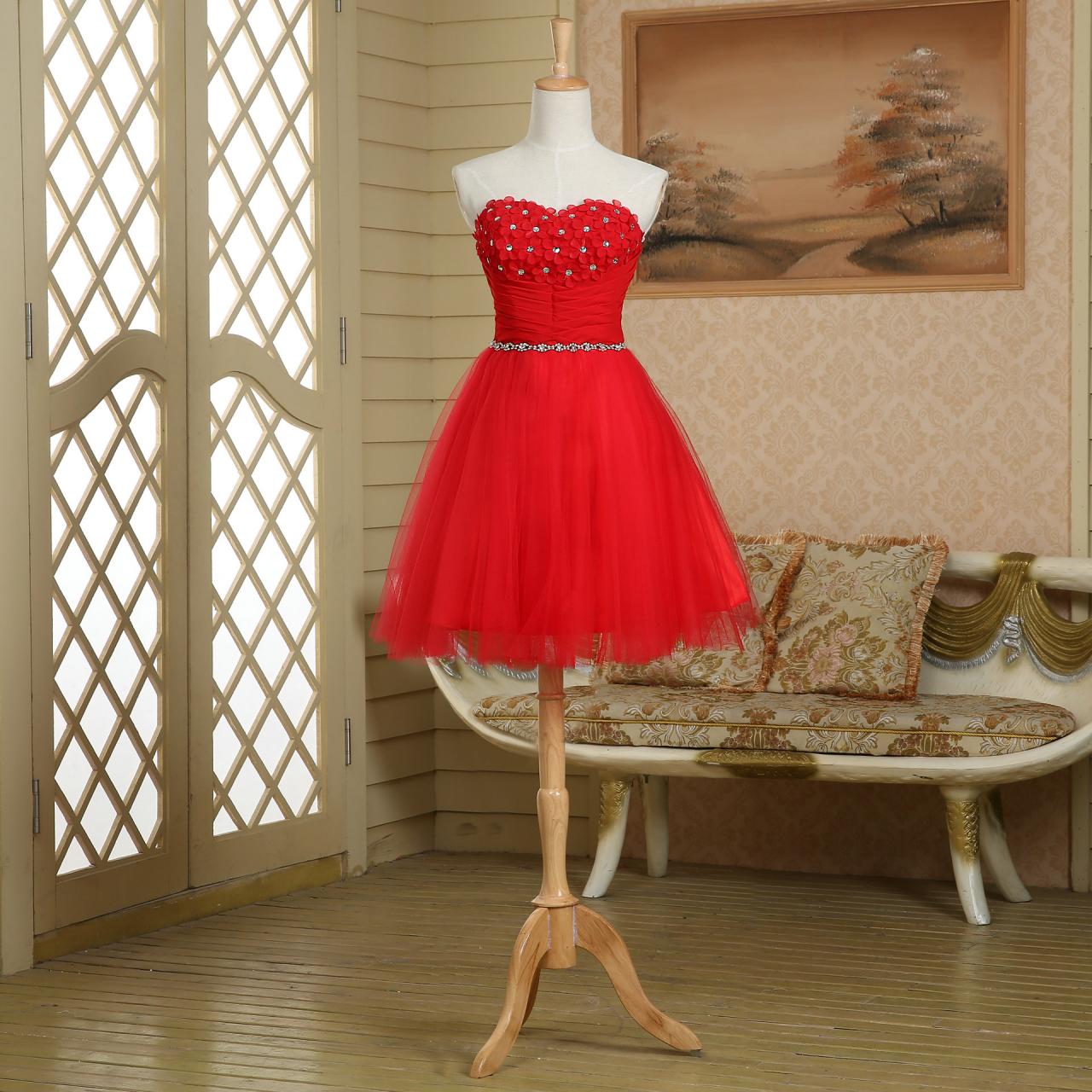 red short dresses for wedding