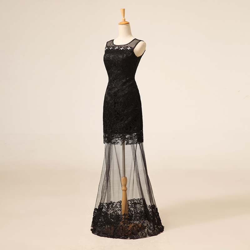 Long Prom Dress,black Prom Dress,handmade Chiffon Wedding Party Dress,black Formal Evening Dress,bridesmaid Dress
